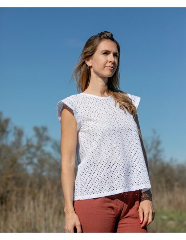 Top Alma - broderie anglaise suggérées chez